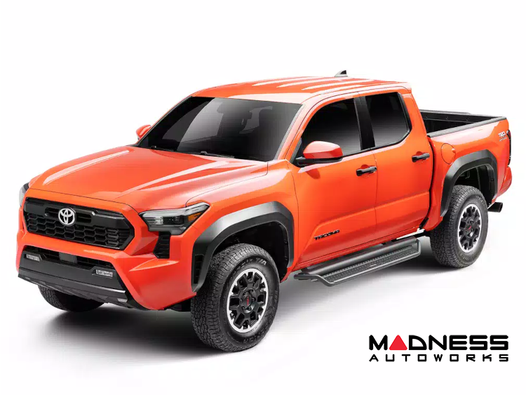 Jeep Gladiator Step Slider - Go Rhino - Dominator Extreme D1 - Black Powdercoat - `20-`25